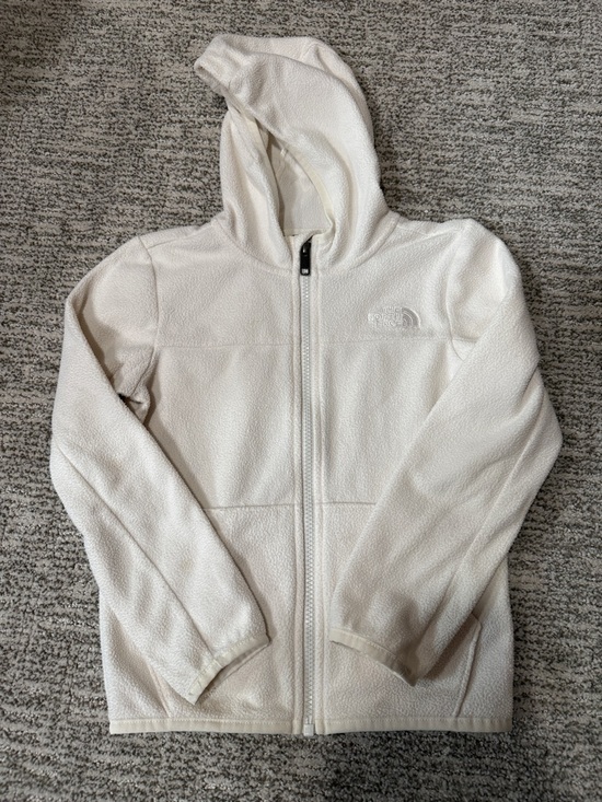 The North Face Other - The North Face Ivory Hooded Fleece Jacket